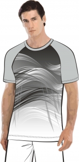 Футболка простая 206 серая