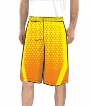 Баскетбольные шорты 301 расцветка 3 желтые