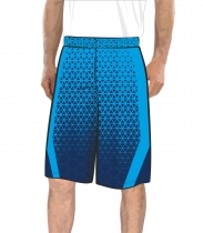 Баскетбольные шорты 301 расцветка 3 синие